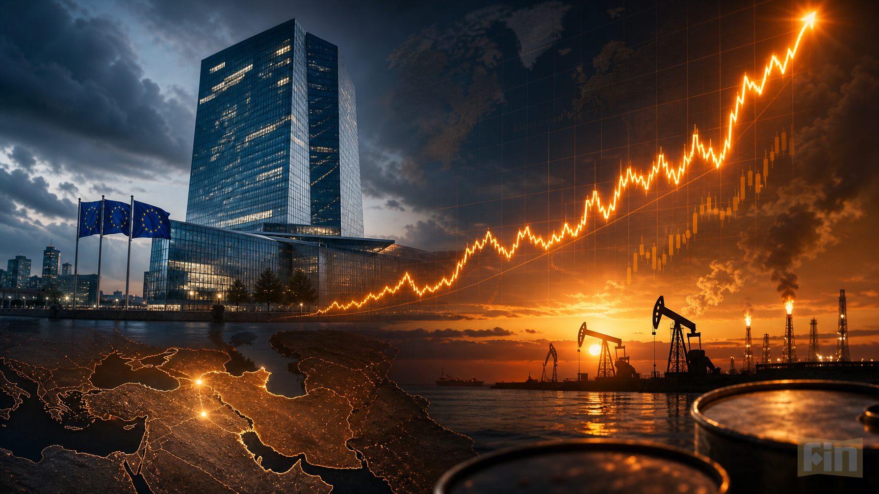 ECB Sees Inflation Staying Elevated After Iran Deal