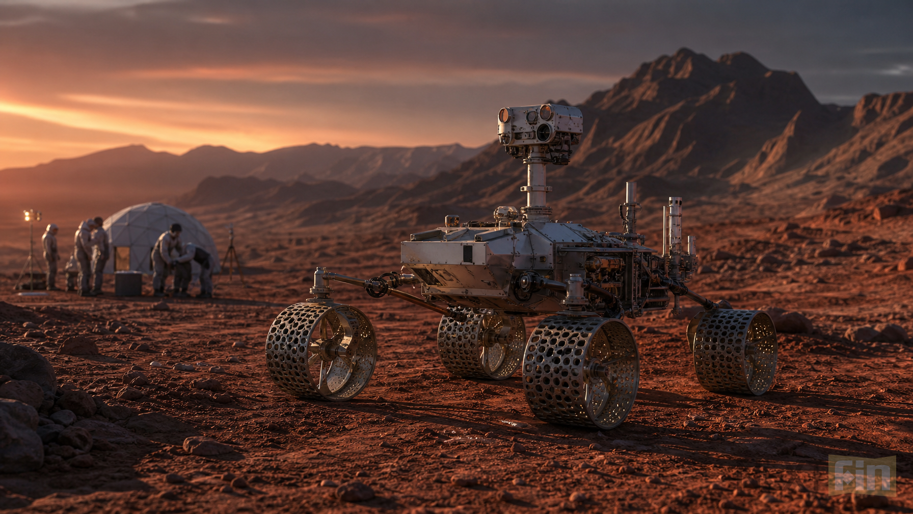 NASA's ERNEST Rover Prototype Signals Faster Mars And Moon Exploration