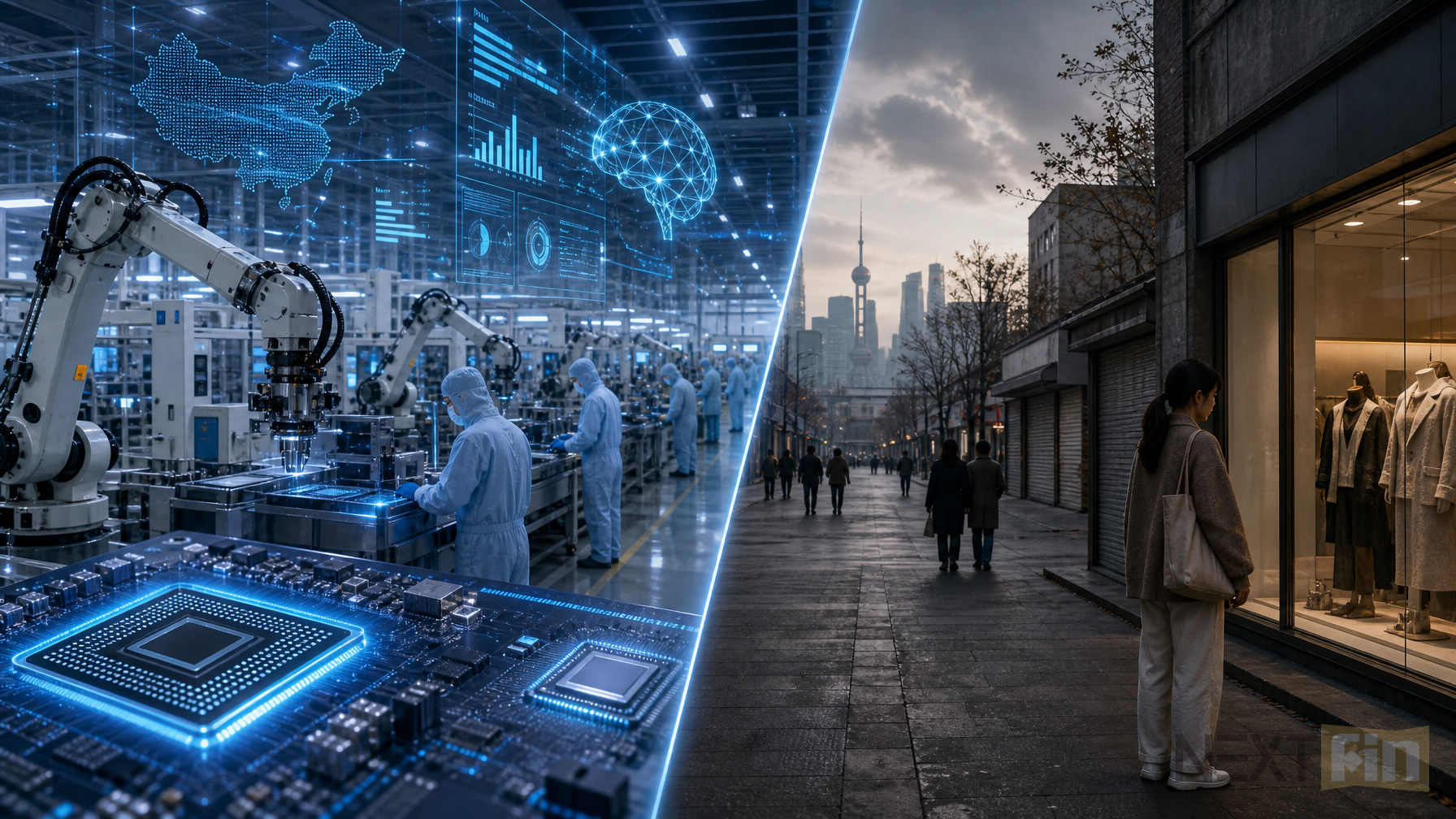 China’s AI Manufacturing Boom Masks A Domestic Stagflation Drag