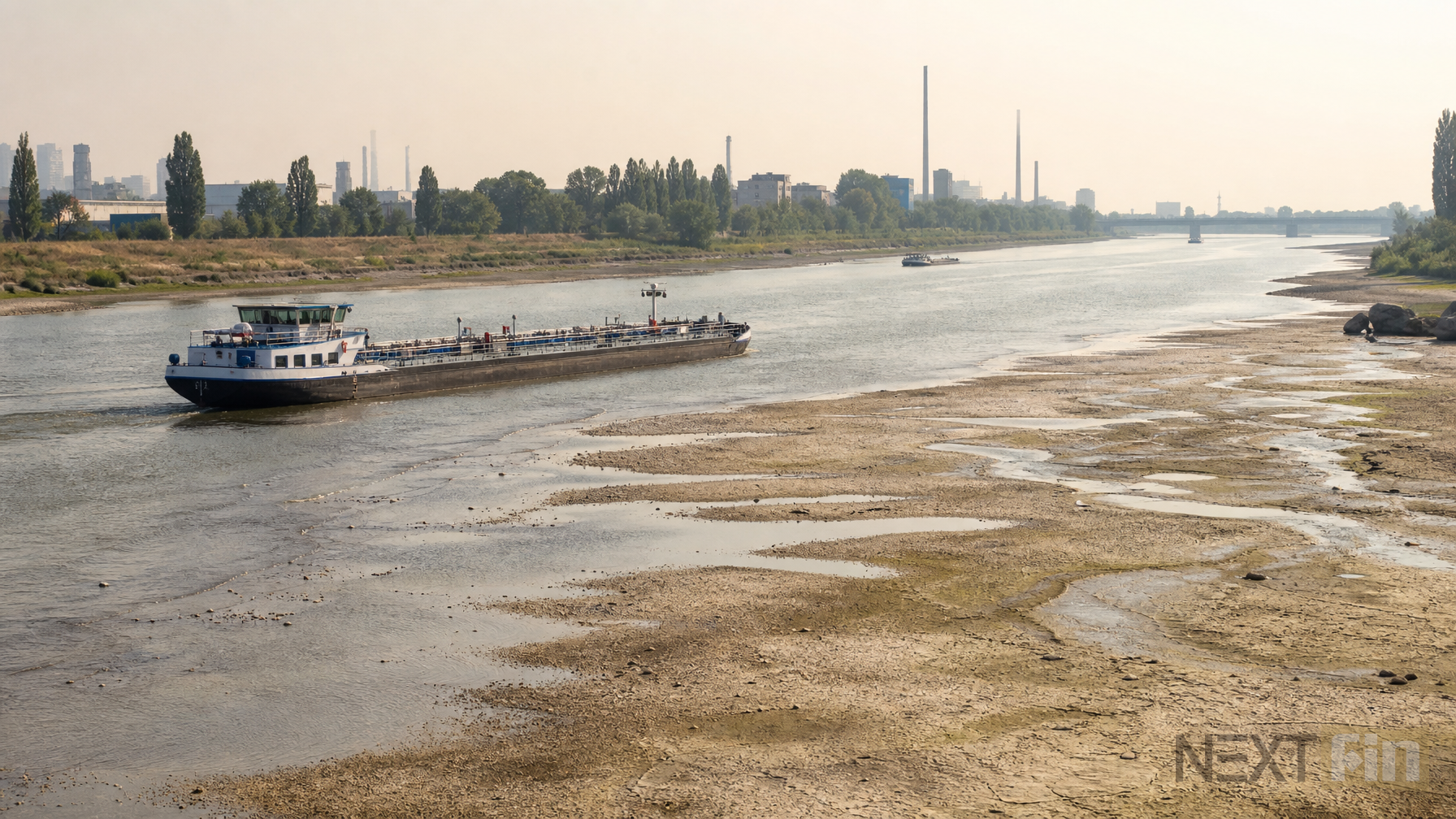 Heat Wave Lowers Rhine Levels, Straining Fuel Supply Chains