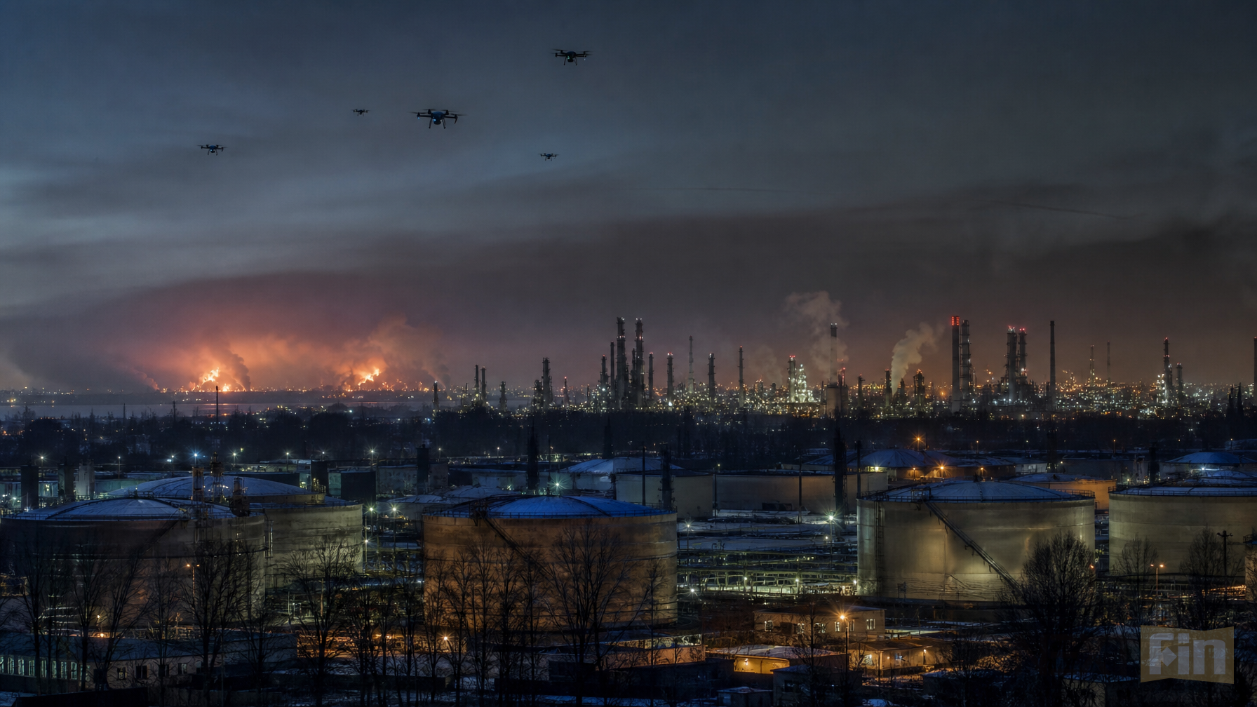 Ryazan Drone Strike Deepens Russia's Fuel Squeeze