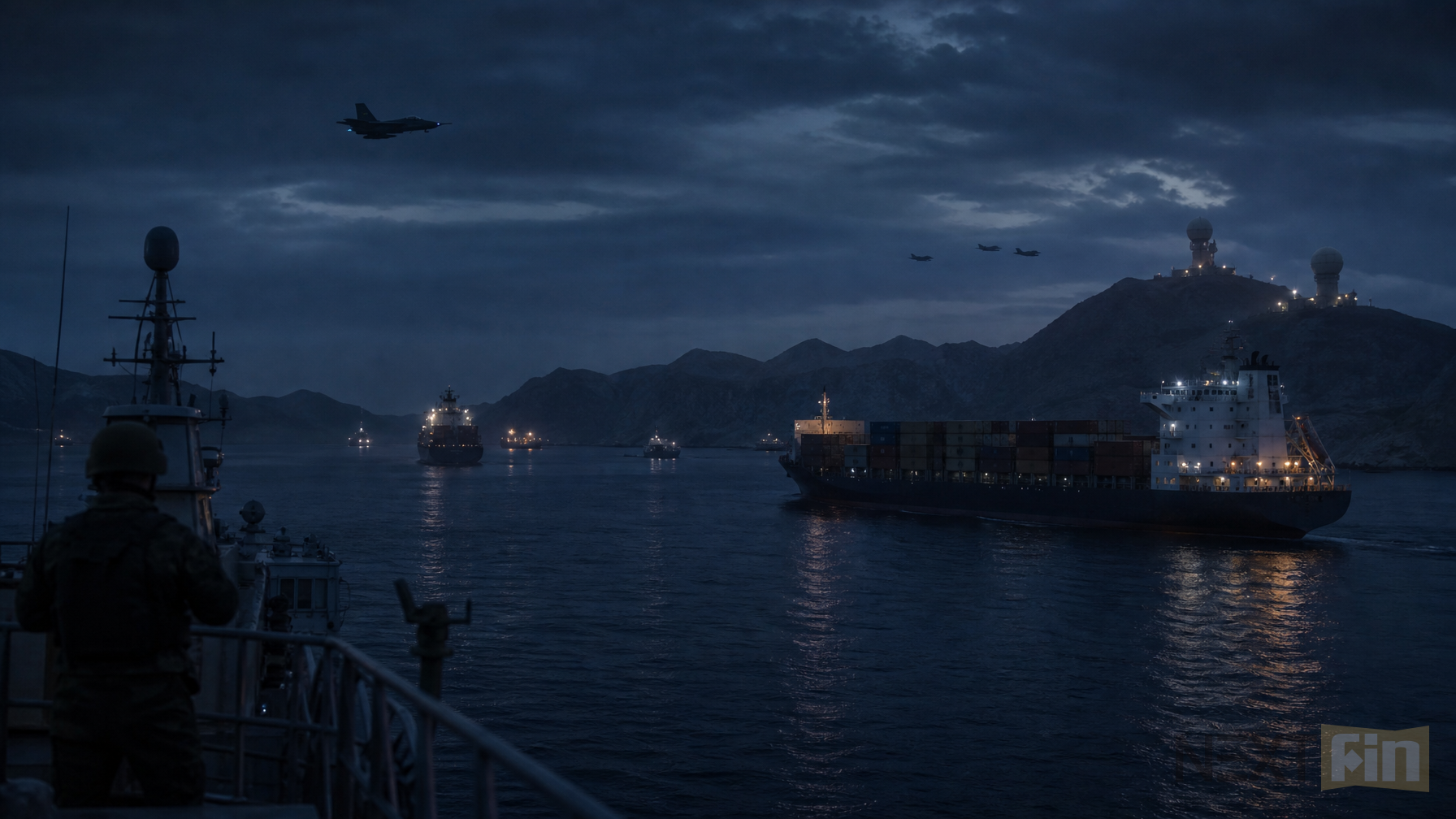 US Strikes Iran After Cargo Ship Attack In The Strait Of Hormuz