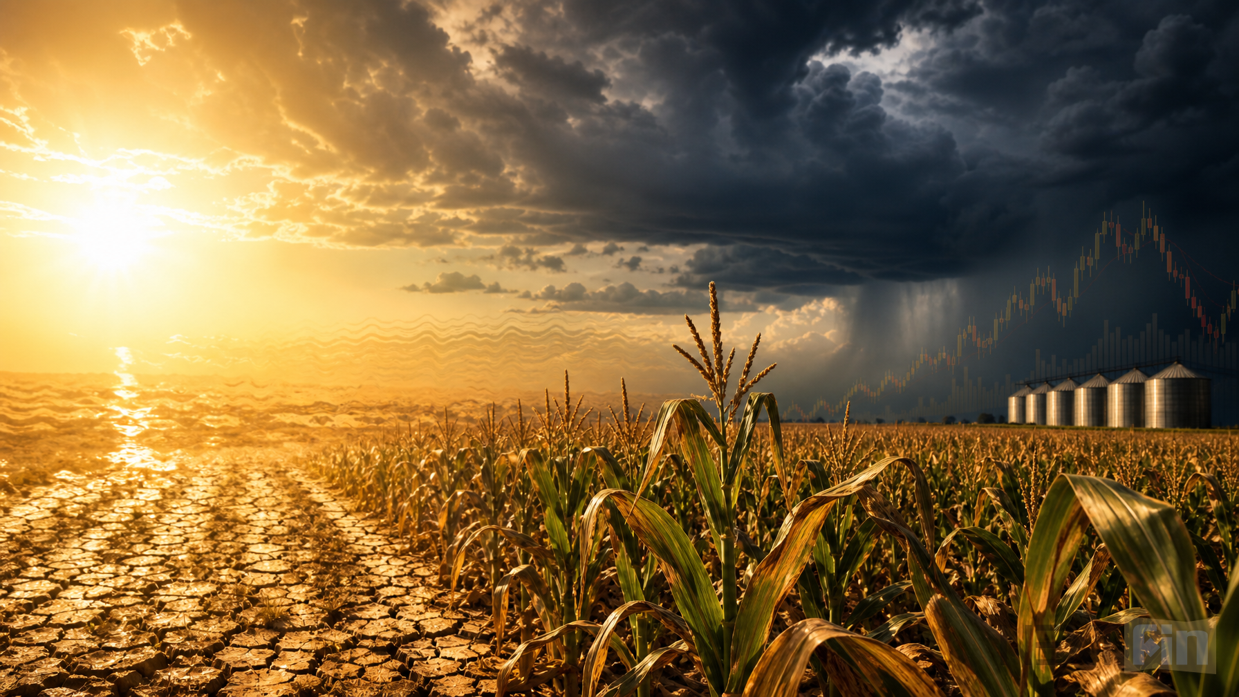 Corn Slips as US-Iran Tensions Ease and Heat Remains in Focus