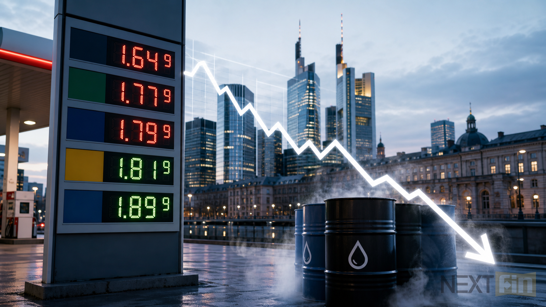 German Inflation Eases as Oil Retreat Tames Prices in Europe