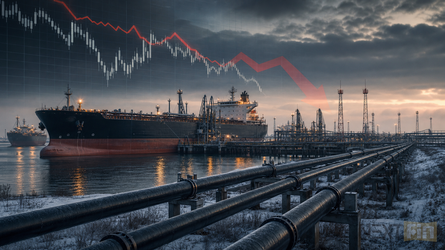 Russia Boosts Crude Exports as Prices Tumble