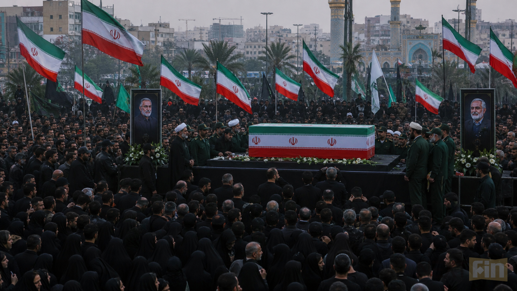 Tehran Funeral Becomes a Test of Iran's Power After War