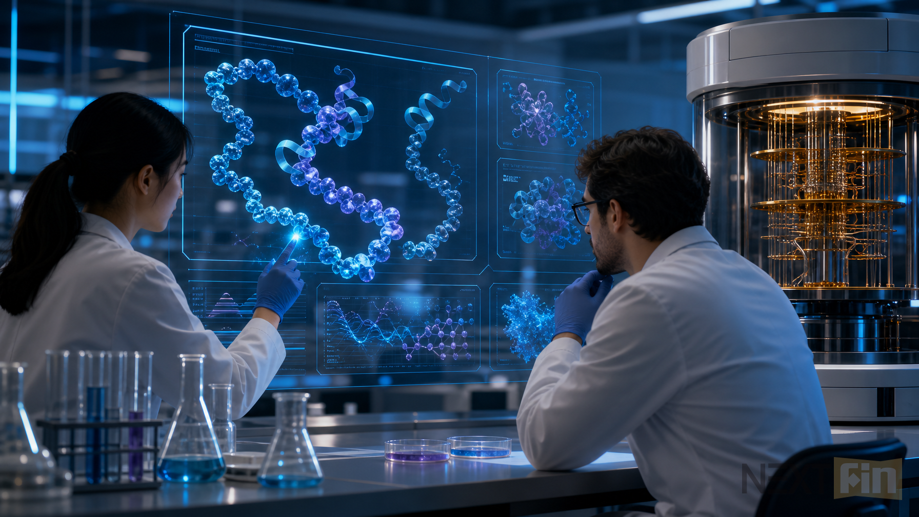 Scientists Use AI and Quantum Computing to Generate New Peptides