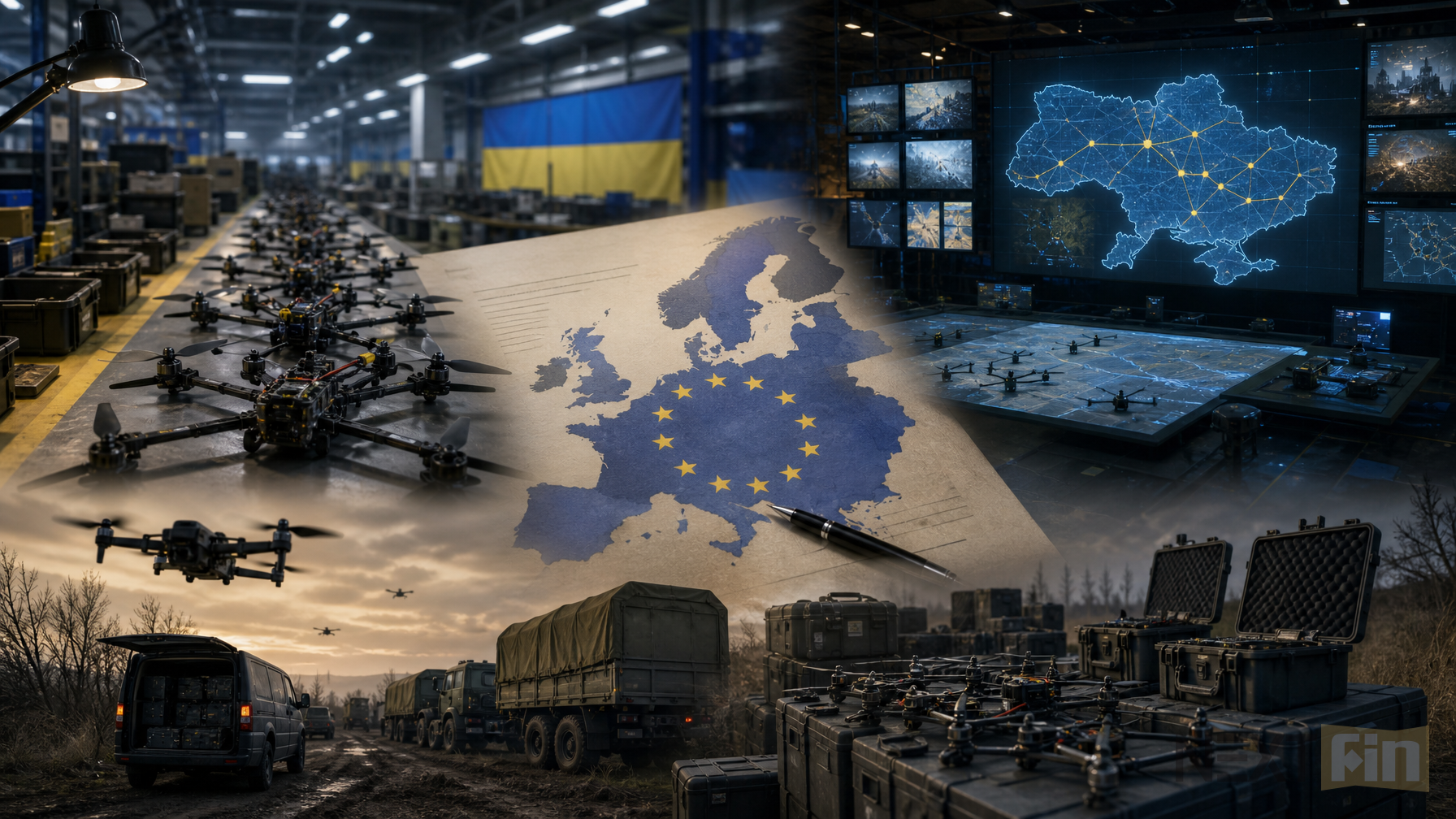 Germany Funds 50,000 Attack Drones for Ukraine as Drone Warfare Turns Industrial