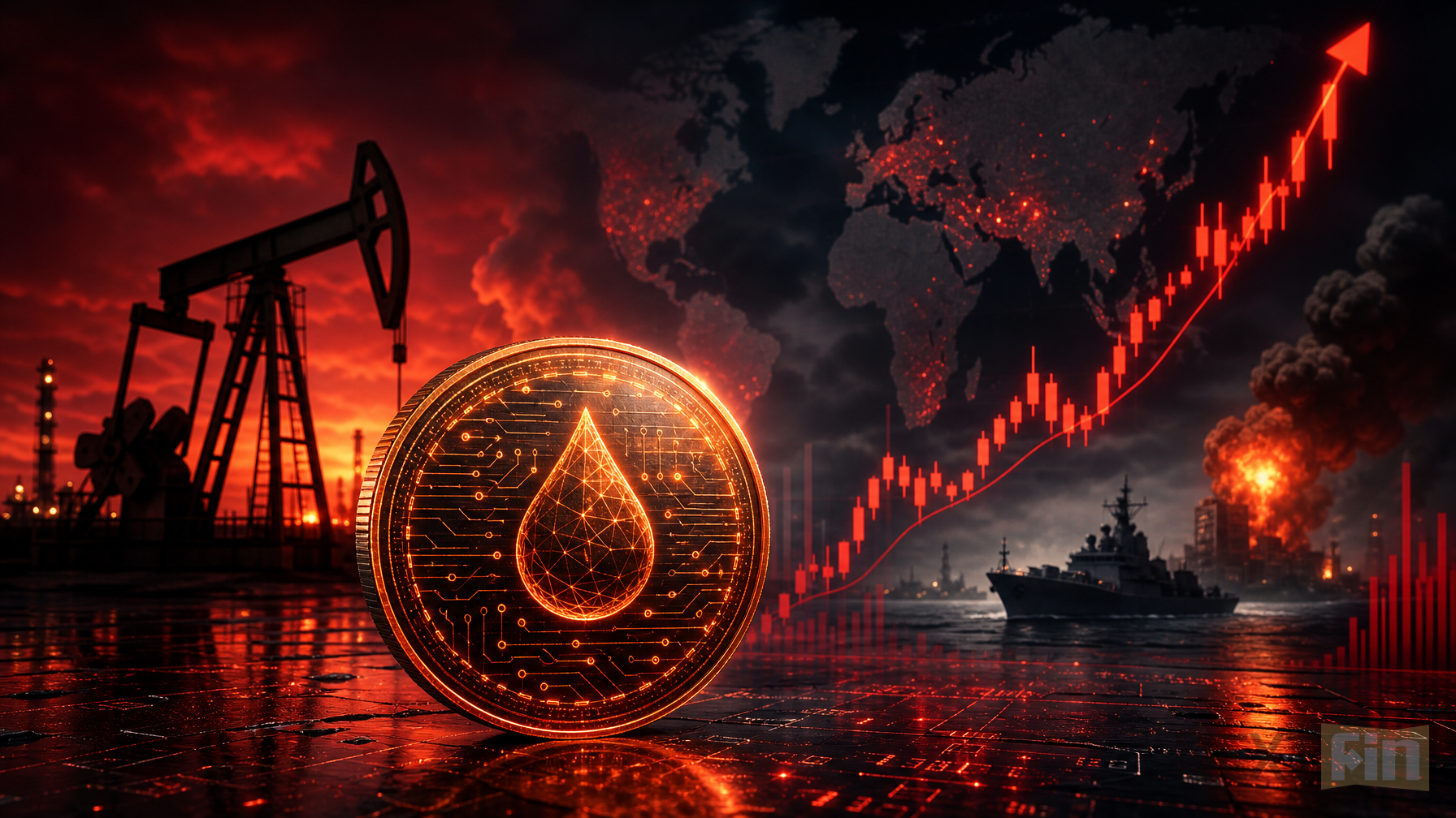 Bitcoin Slips as Oil Spike Revives Inflation Fears