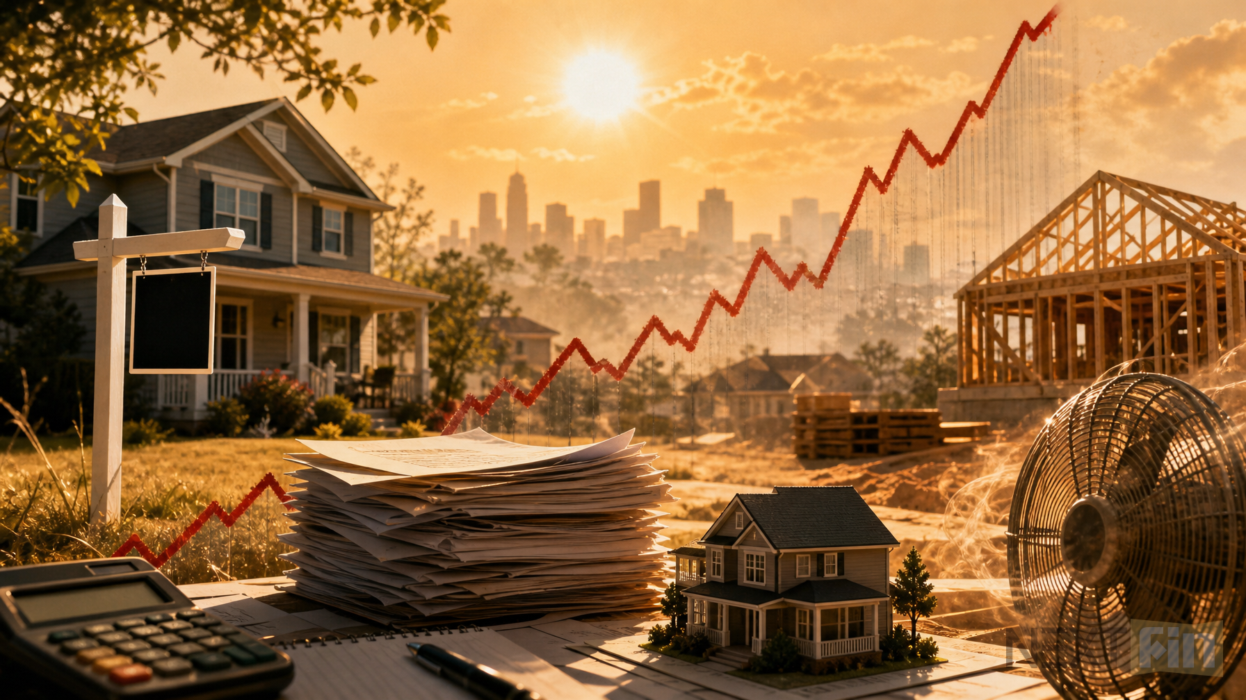 Housing Market Slumps as Mortgage Rates and Record Prices Squeeze Buyers