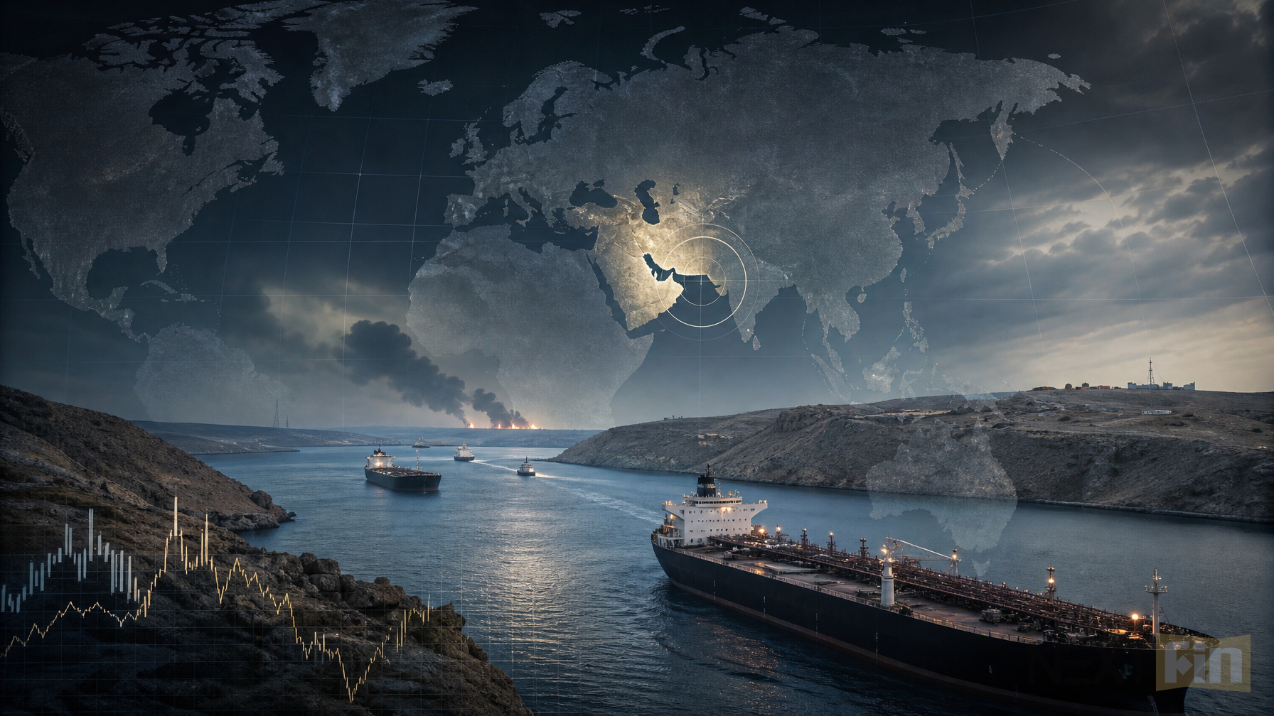 Iran-U.S. Fighting Escalates as Oil Traders Reprice Strait Of Hormuz Risk