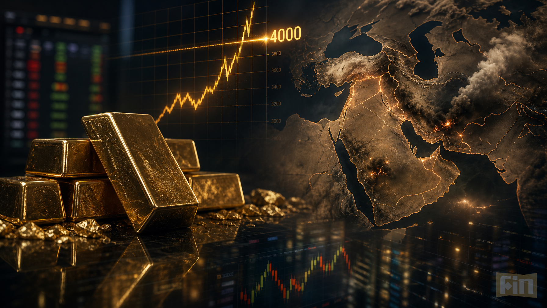 Gold Reclaims $4,000 as Iran Flare-Up Reprices Fed Bets