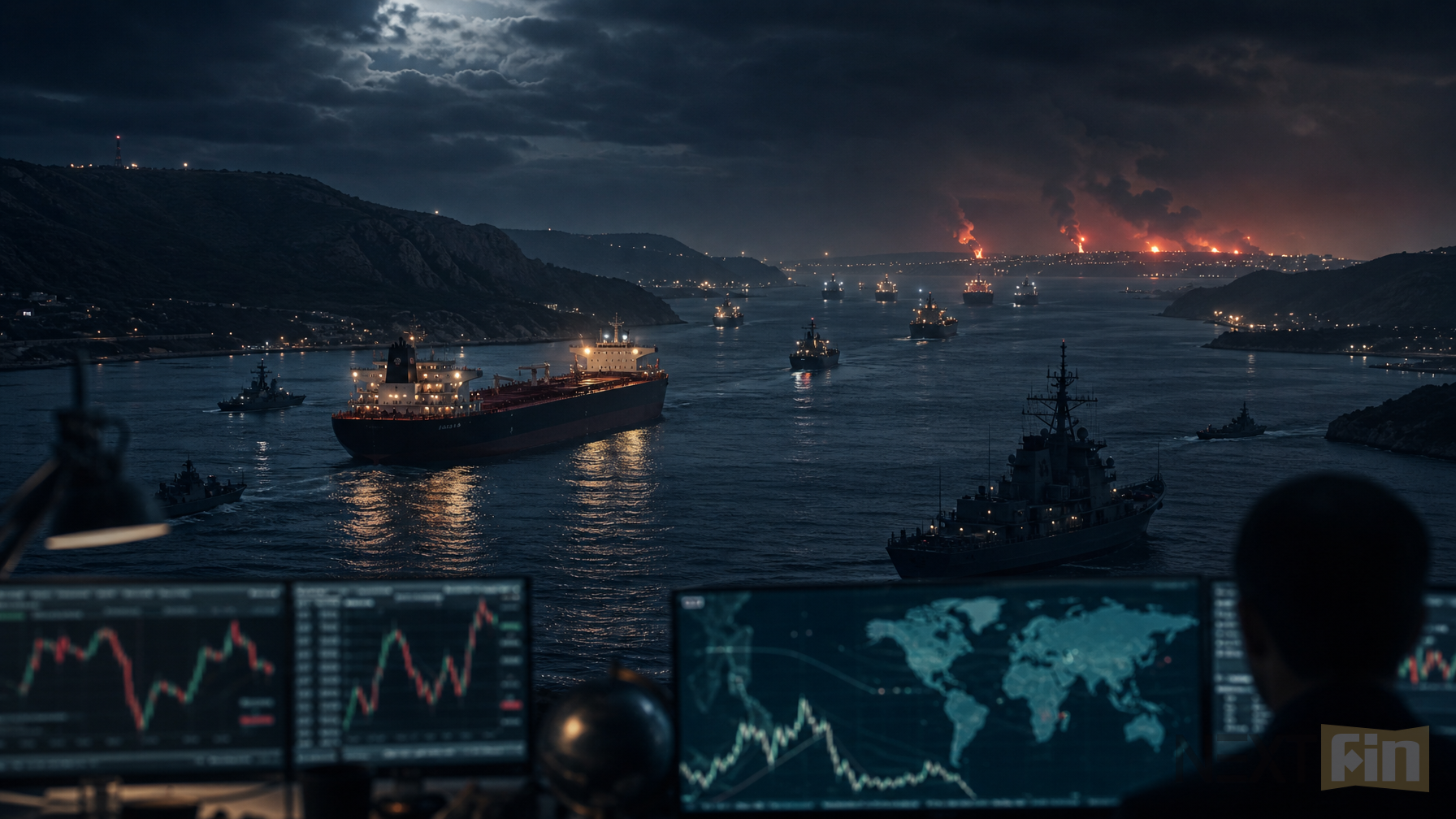 Seventh Night Of U.S. Strikes On Iran Reprices The Strait Of Hormuz
