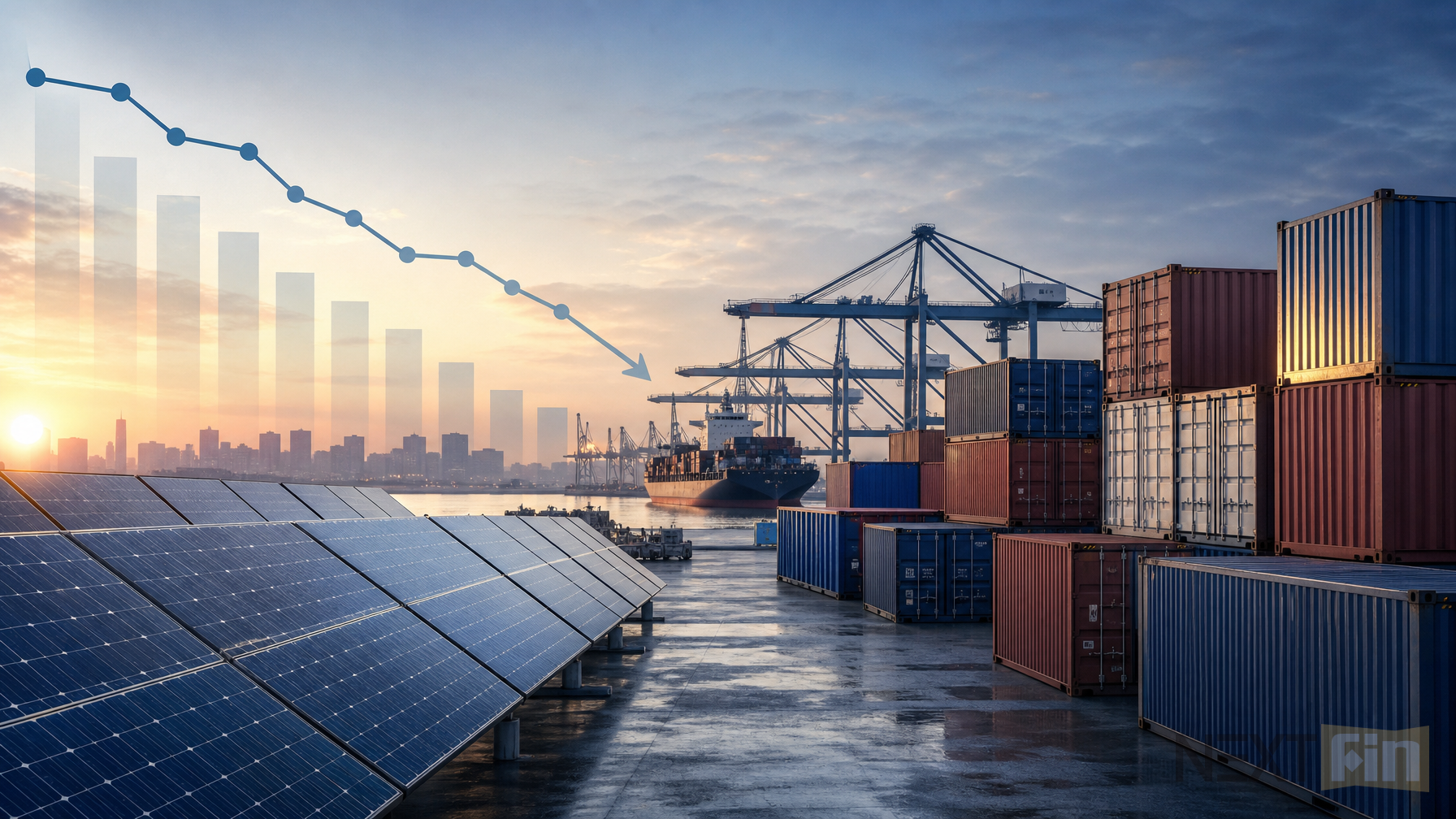 China Solar Cell Exports Extend Decline in June