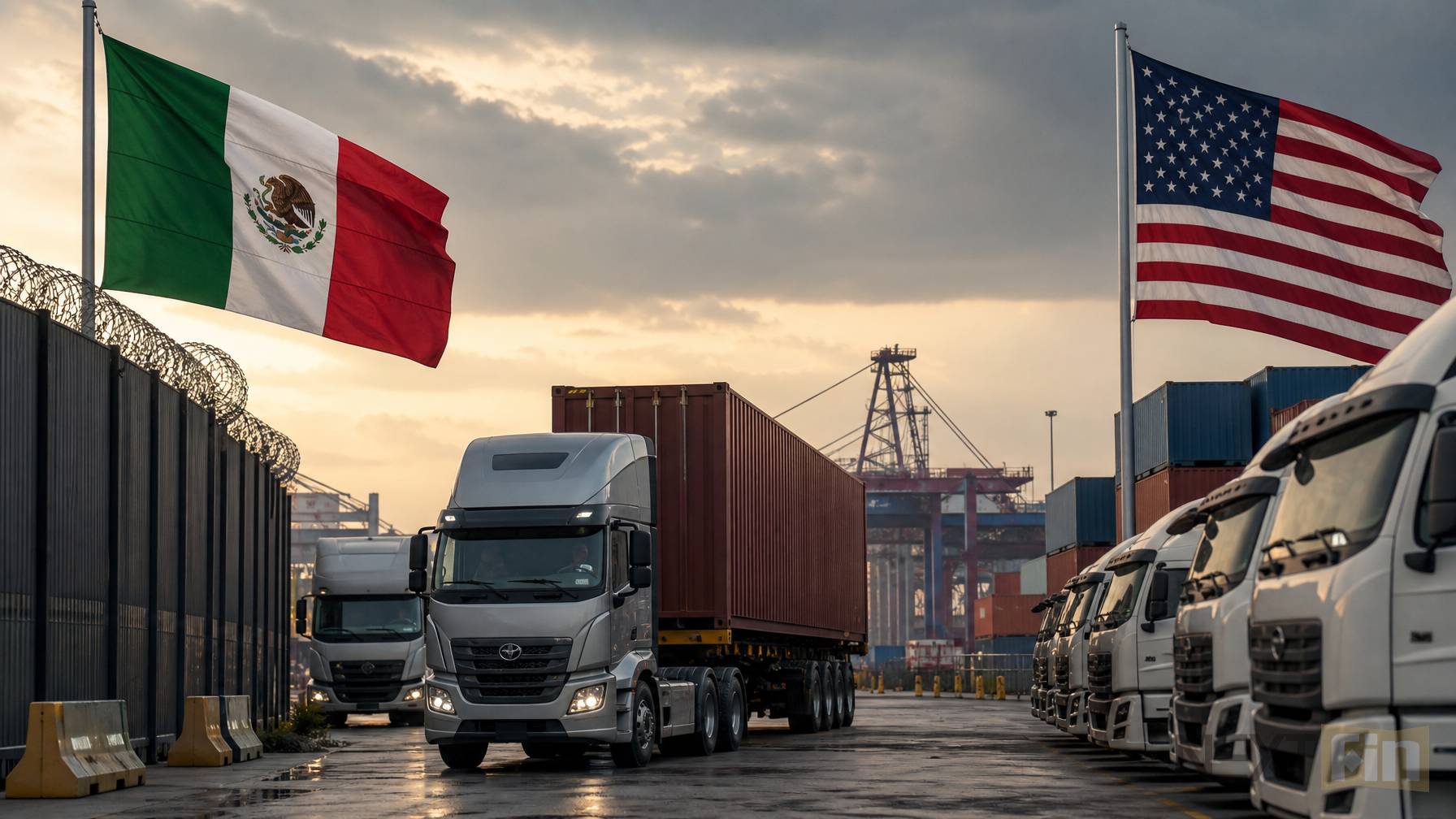 Chinese Trucks Complicate Mexico's US Tariff Relief Bid