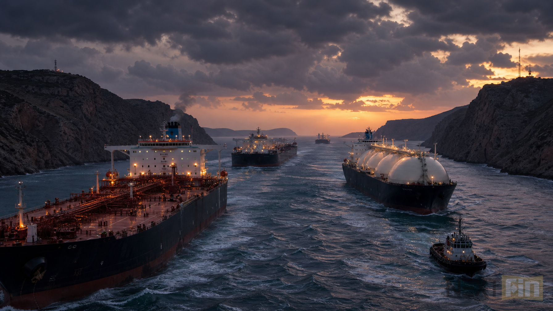 Few Tankers Enter Hormuz as LNG Floating Storage Rises