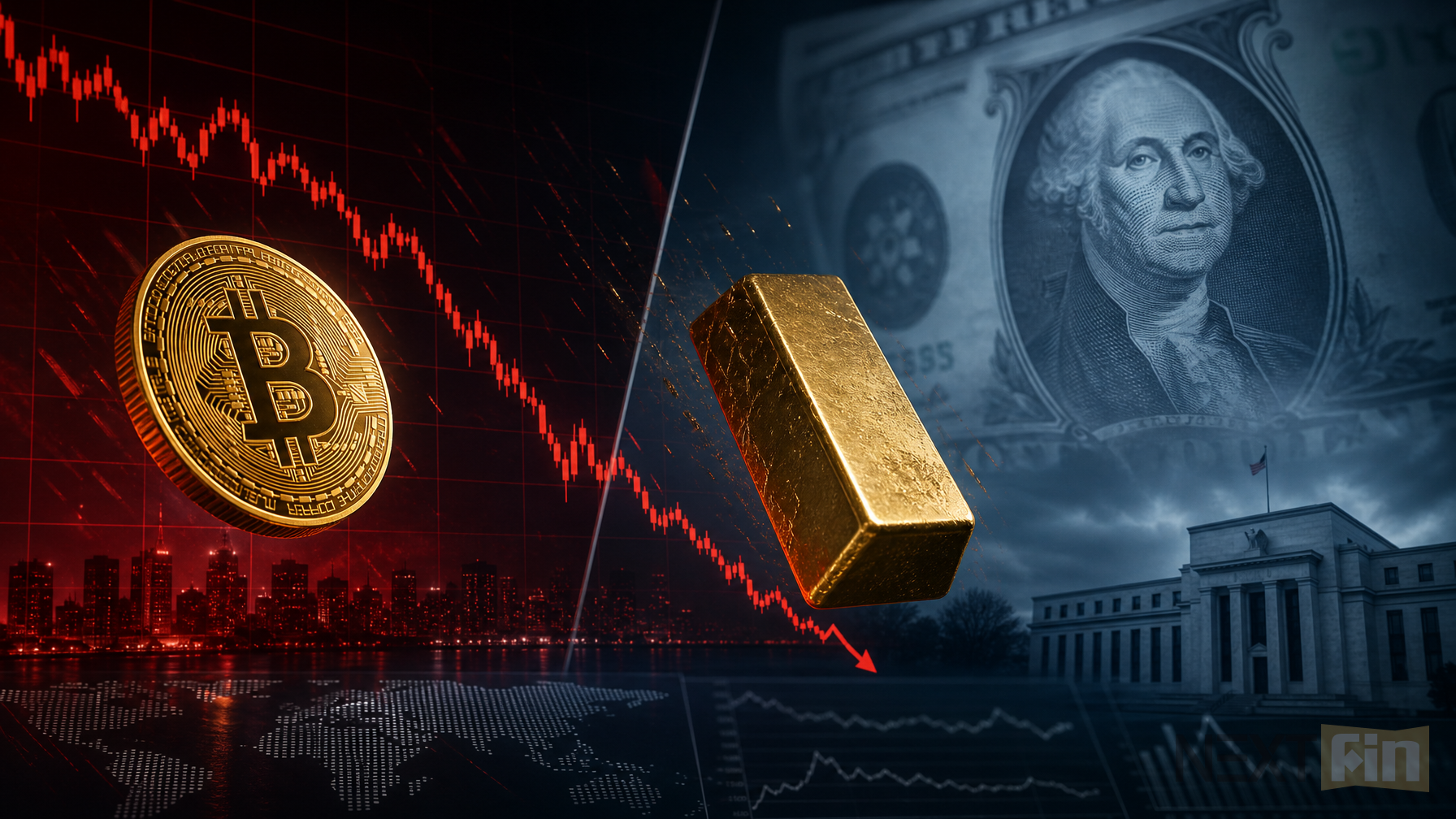 Bitcoin And Gold Both Down Year-To-Date As The Liquidity Hedge Breaks