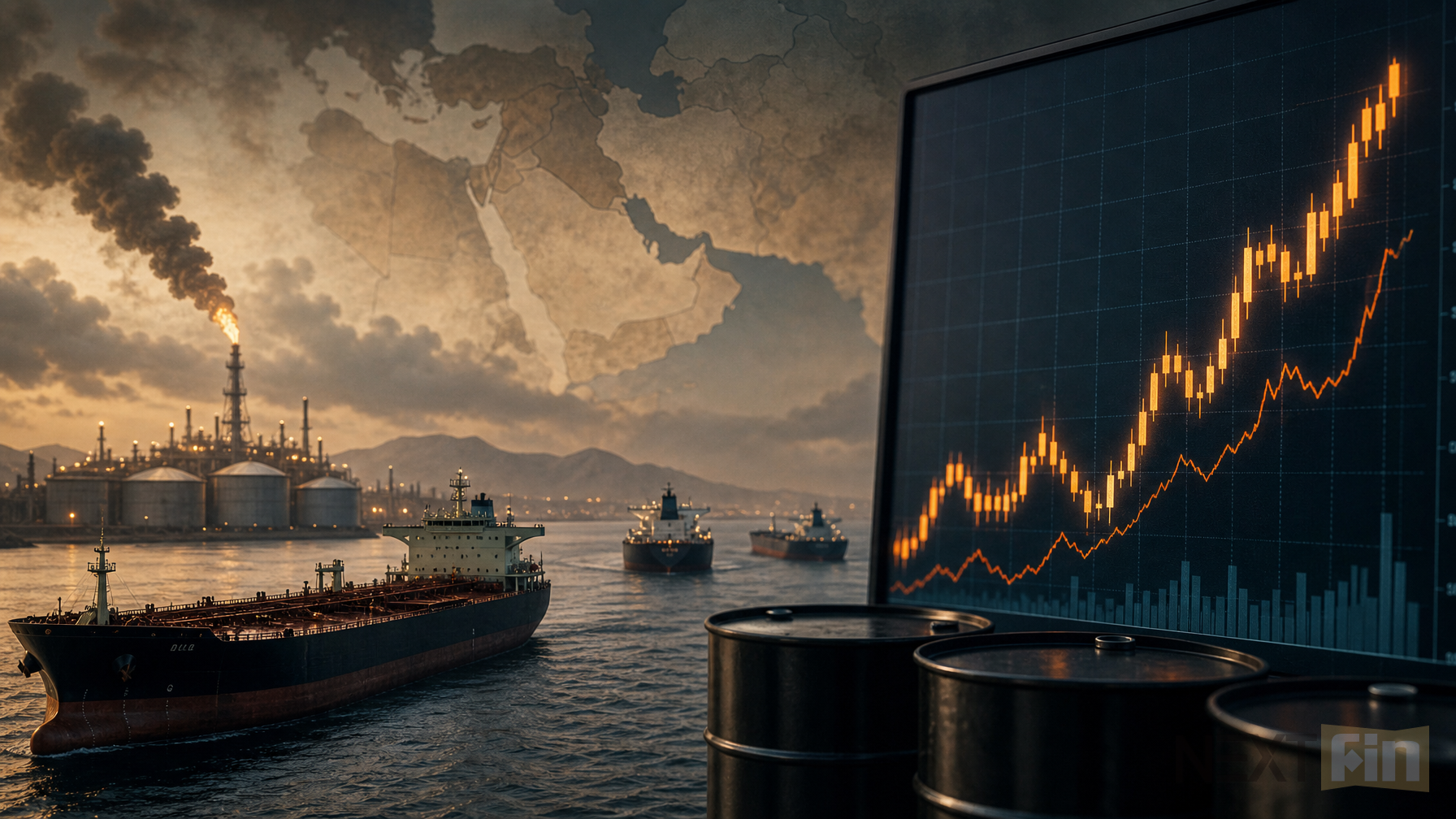 Trump Threatens Massive Iran Attack as Brent Holds Near $96