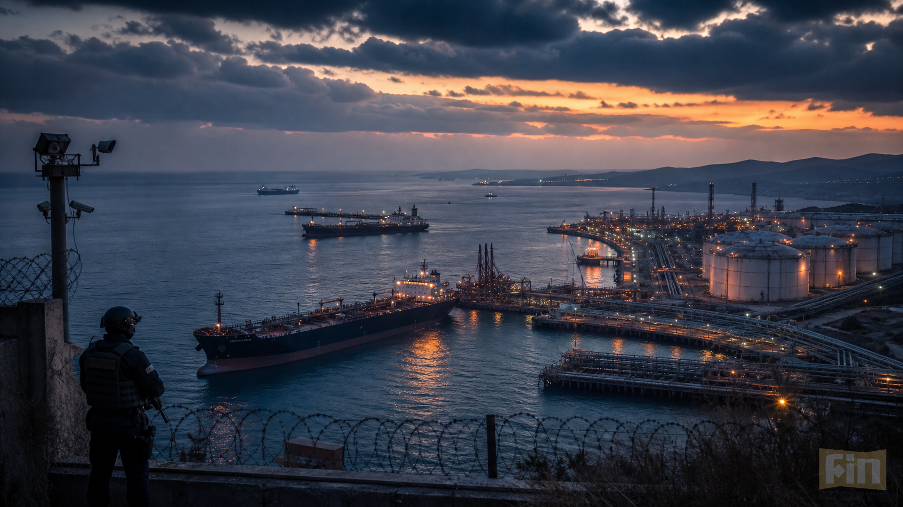 Russia’s Top Black Sea Oil Port Halts Loadings Amid Safety Fears