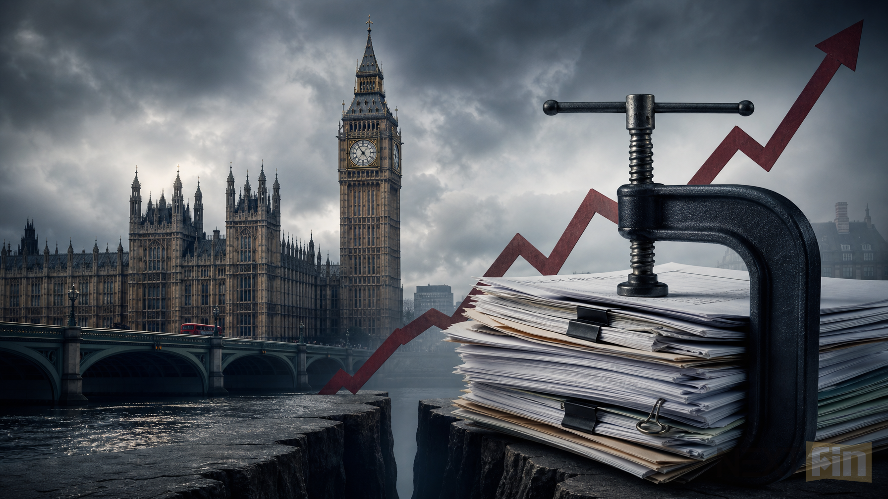 Reeves Faces Taxes-Or-Spending Choice as UK Fiscal Headroom Shrinks