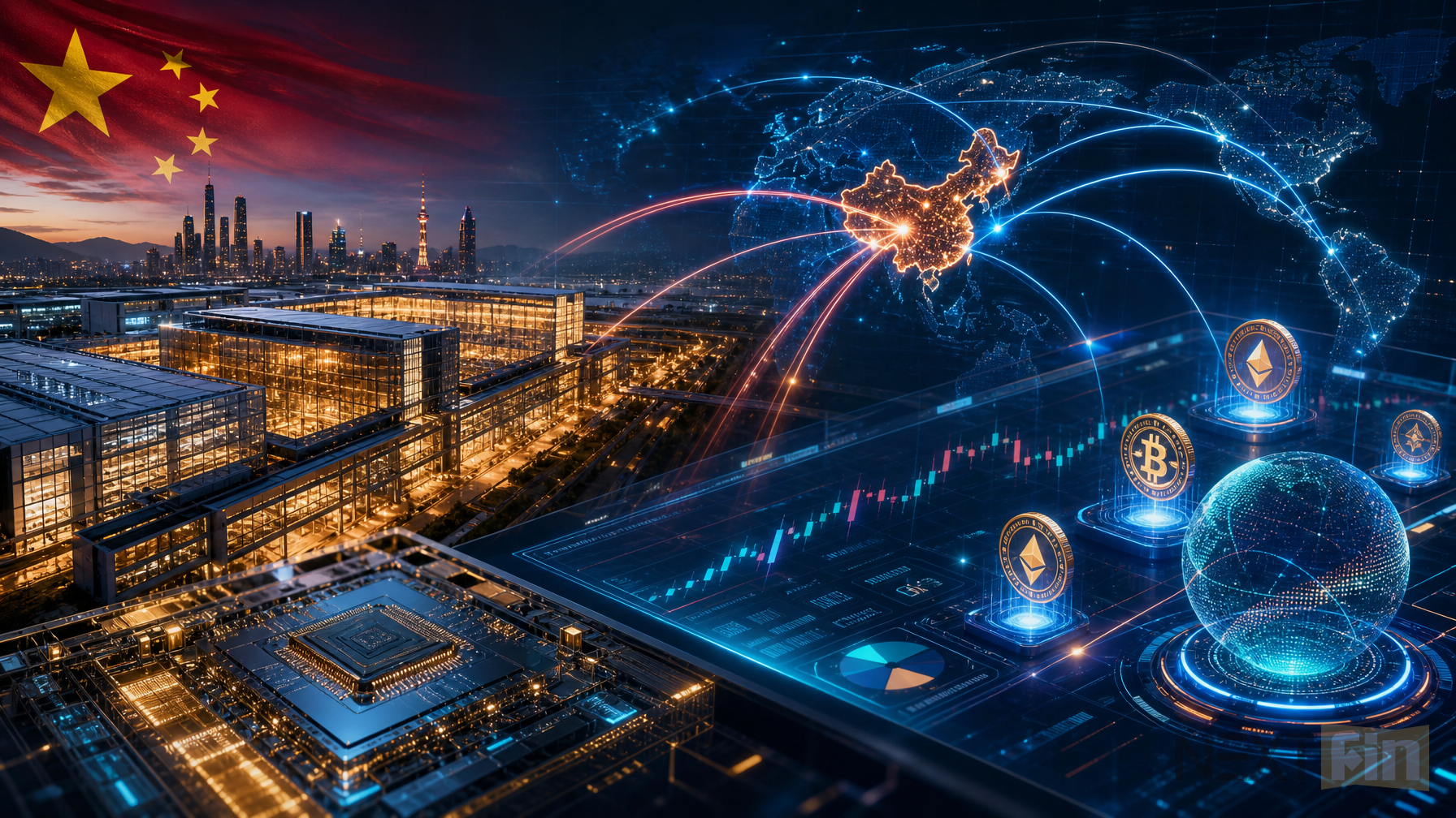 Crypto Exchanges Bypass China Curbs to Reprice AI Chip Exposure