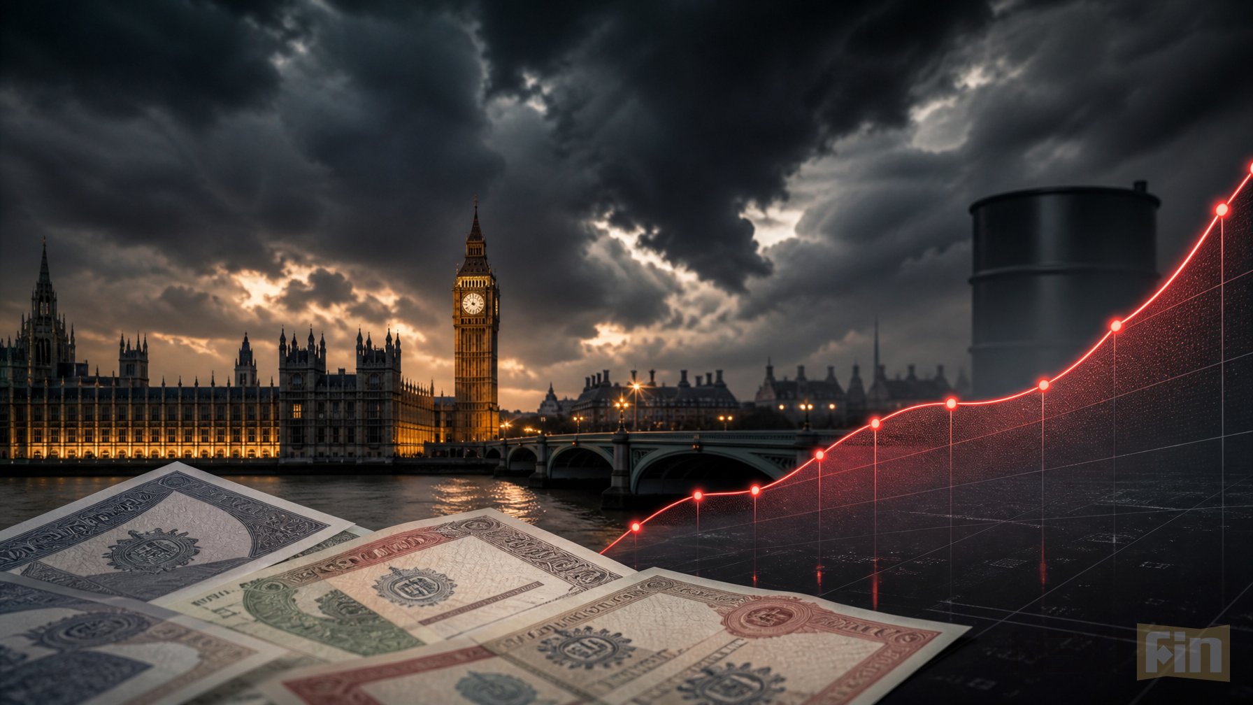 Invesco and Rathbones Cut Gilts as Politics and Oil Raise UK Risk Premium