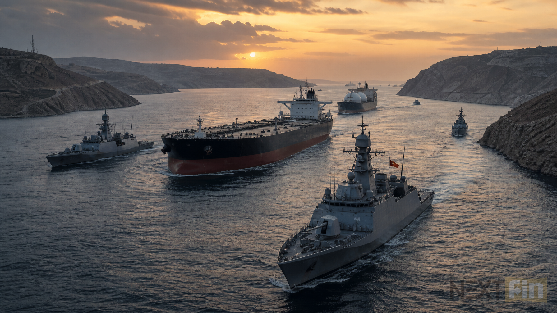 U.S. Military Escort Plan Keeps Strait of Hormuz Open, But Raises the Price of Risk