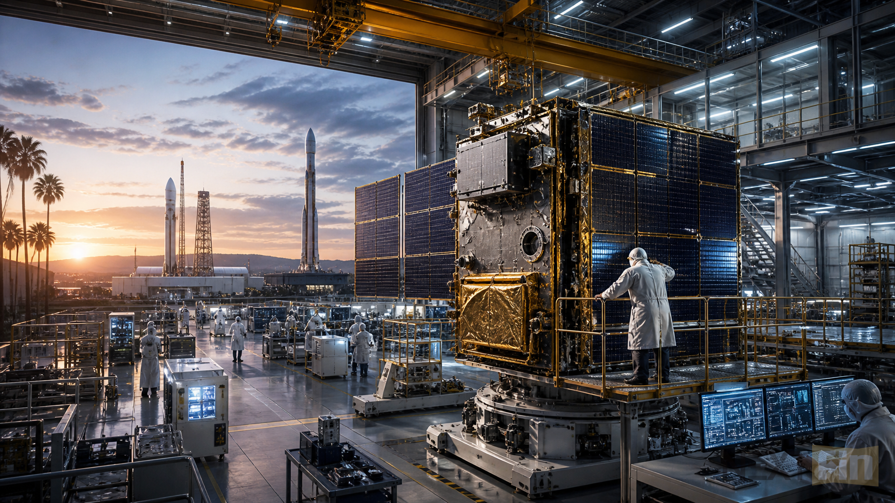 K2 Space Lands $500 Million To Scale Satellite Production