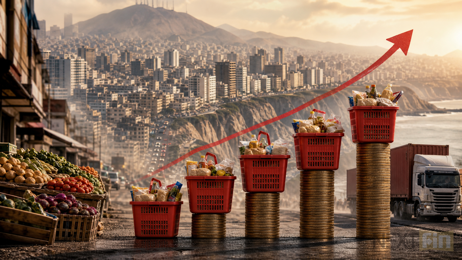 Peru Inflation Tops Forecasts as Food And Transport Pressures Persist