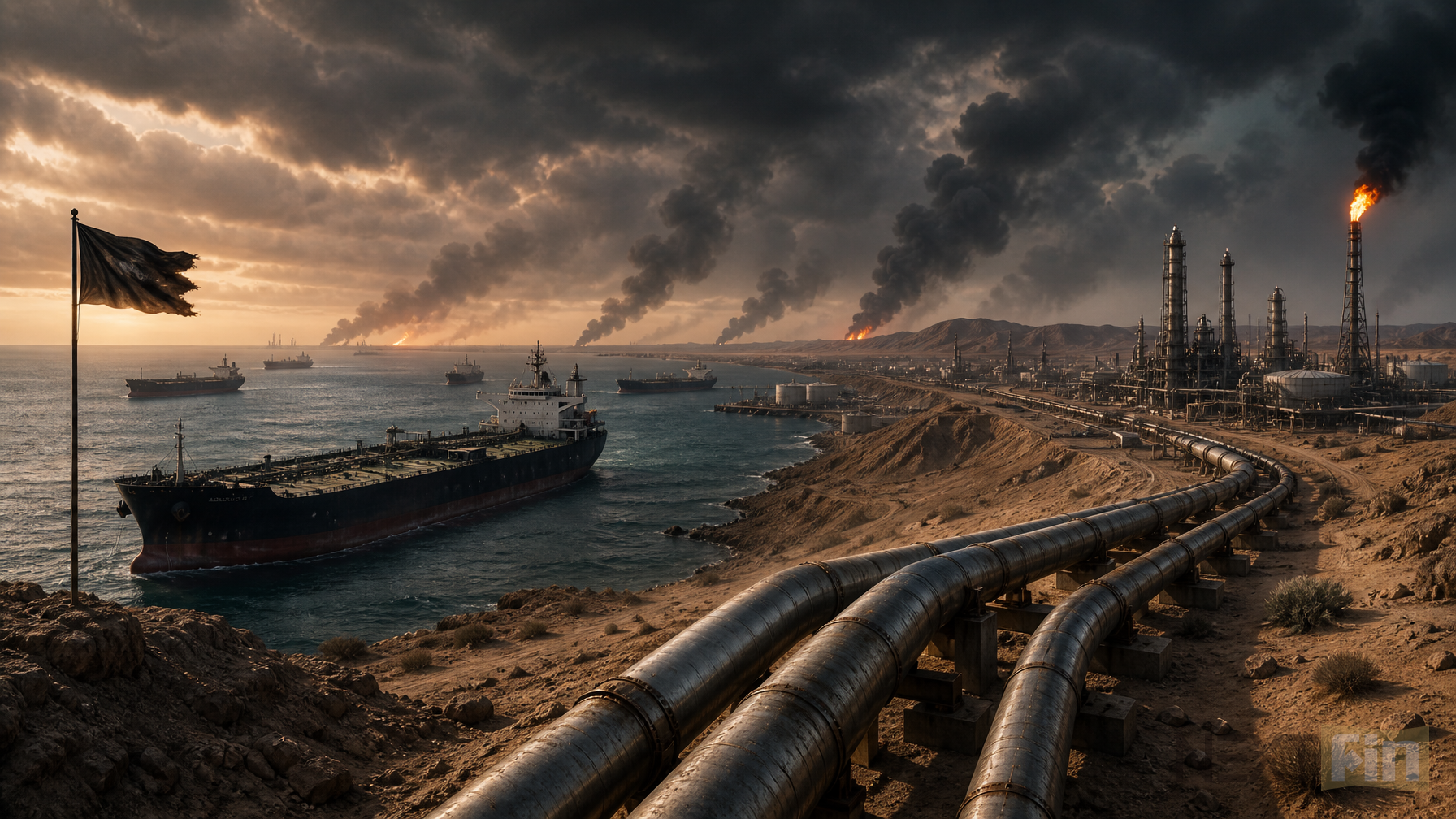 Iran Threatens Gulf Energy Fields As U.S. Attack Risk Repricing Spreads