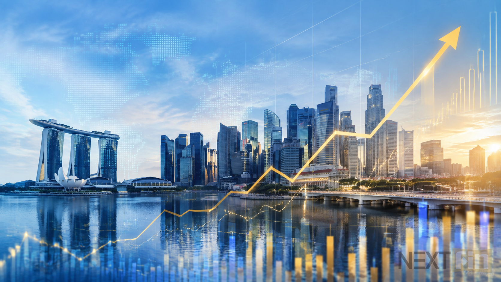 JPMorgan Raises Singapore Stocks Target to 6,000 as Growth Holds