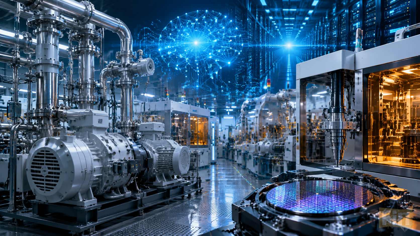 Vacuum Pump Makers and Gas Suppliers Emerge as the New AI Winners