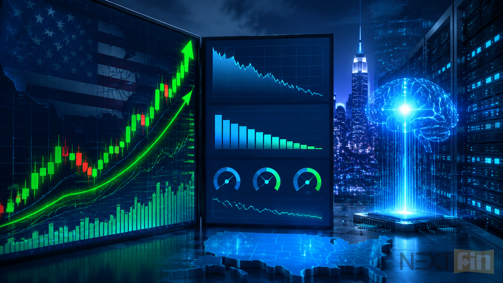 Stocks Rise on Soft CPI as Tech Earnings Keep AI Trade Intact