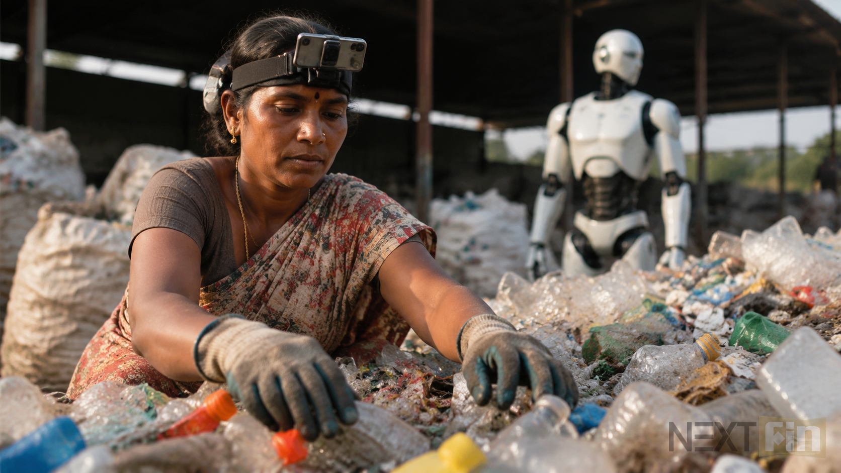 Thousands of India Workers Are Training AI Robots to Replace Them