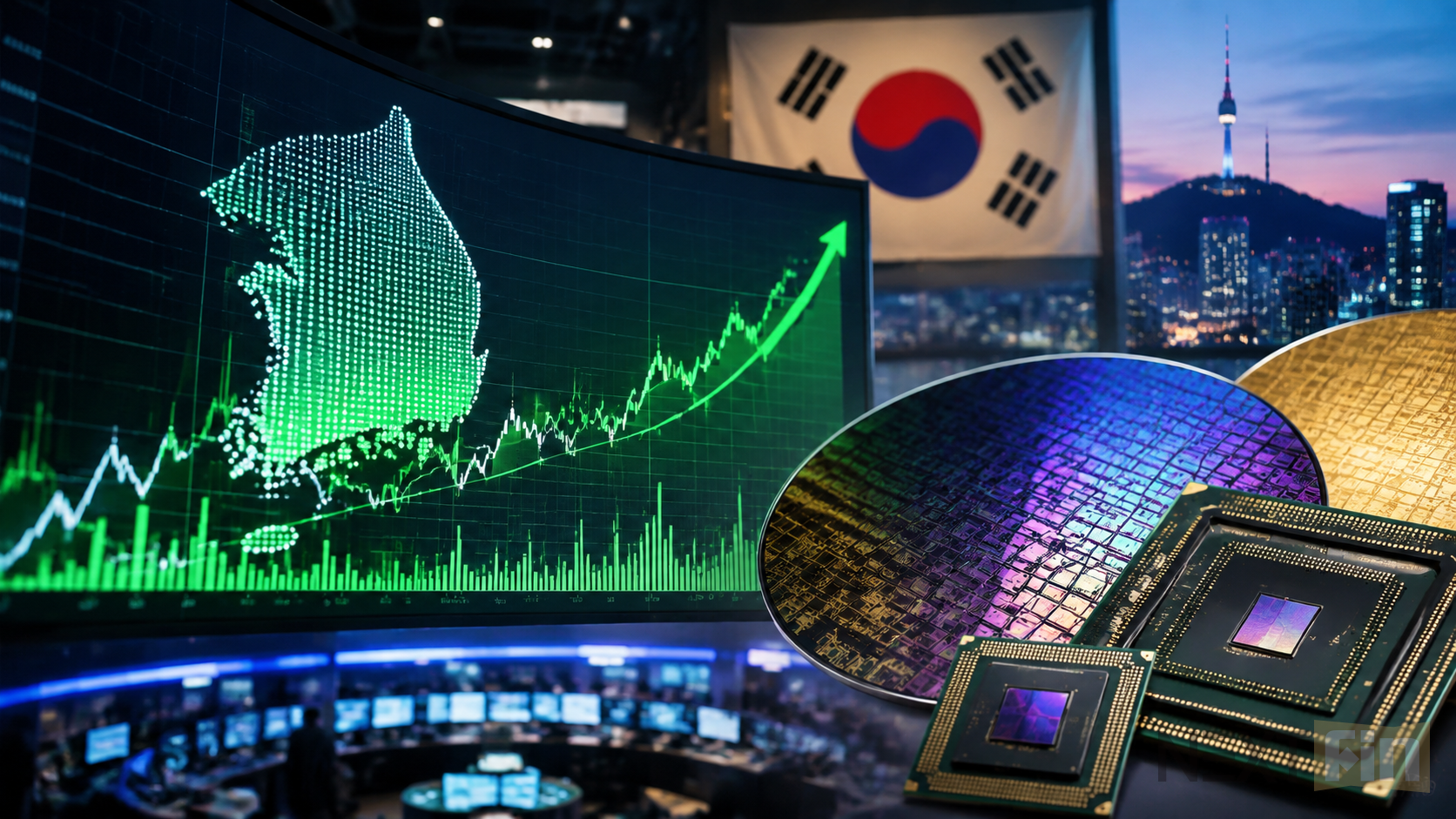 Korean Stocks Rise 22% in Ten Days as Chip Rally Regains Steam