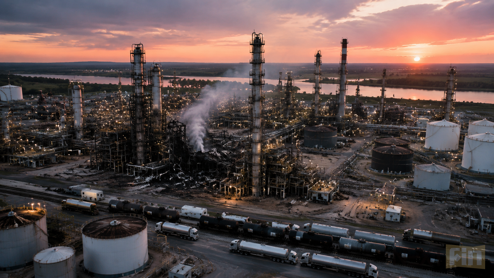 Russian Diesel Exports Hit Multiyear Low as Refinery Disruption Deepens