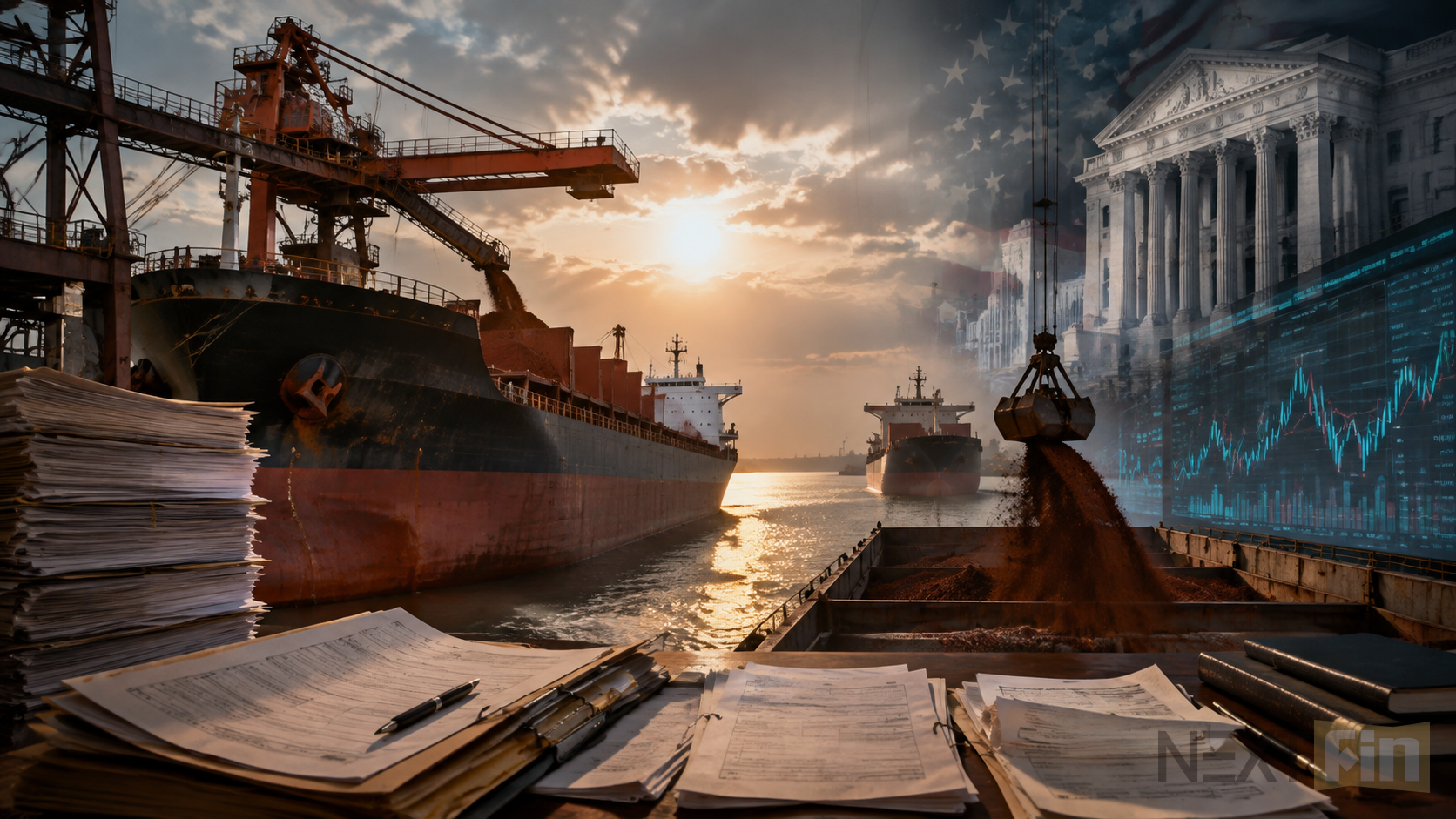 DOJ and CFTC Probe Radiant World, Testing Trust in Iron Ore Trade Finance