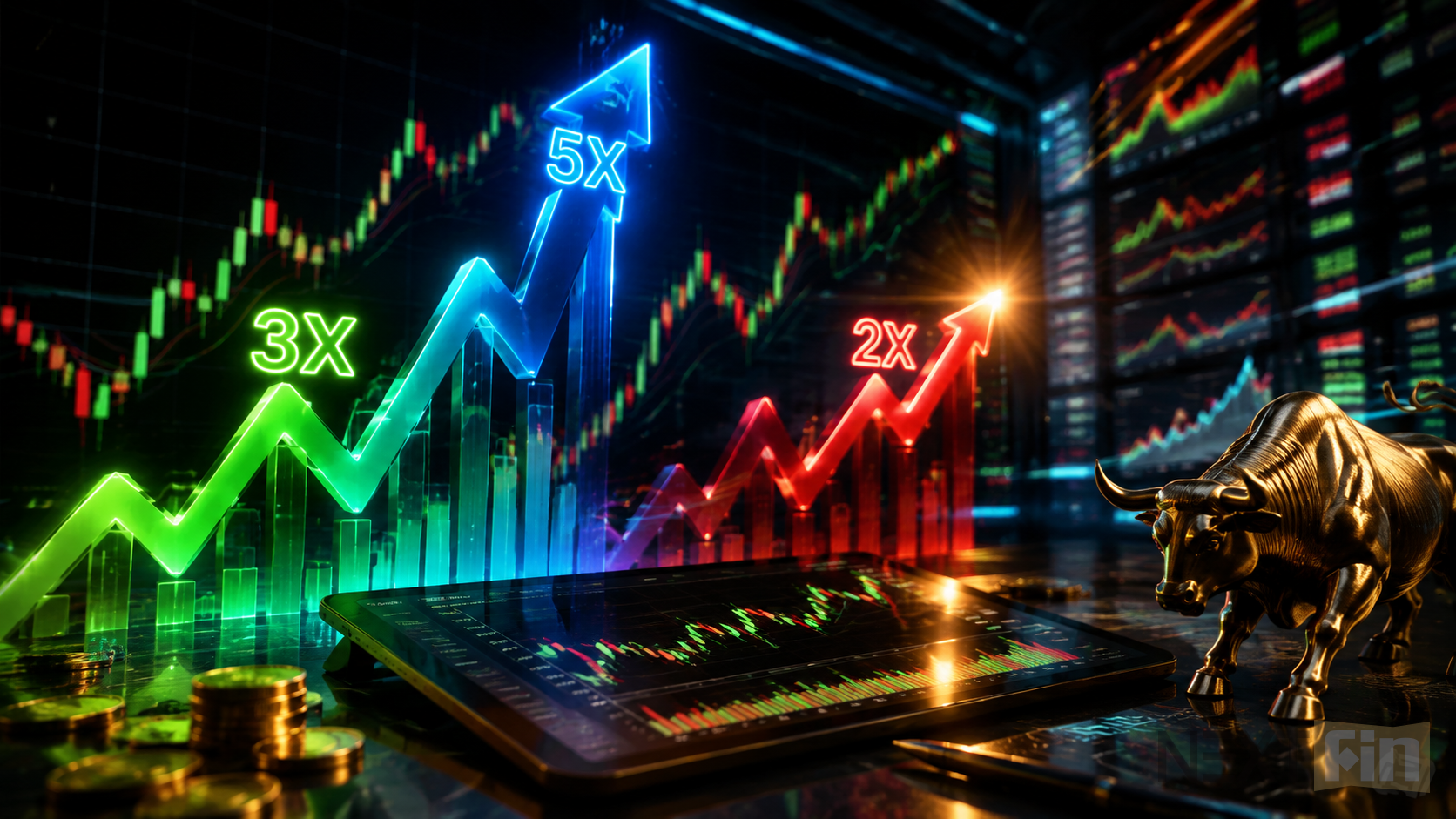 Leveraged ETFs Snap Back as Retail Traders Turn Volatility Into a Product