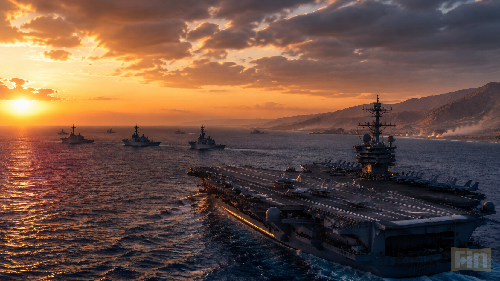 Trump’s USS Lincoln Comments Keep Focus on Middle East Risk Premium