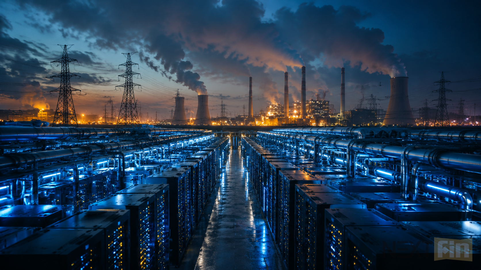Big Tech's Data Centre Boom Poised to Drive Up Carbon Emissions