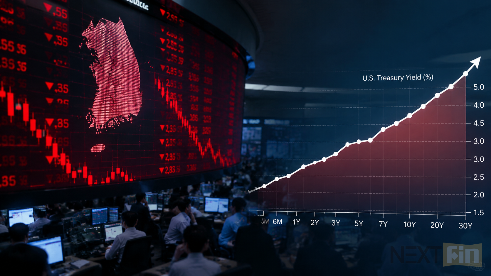 Korea Bears the Brunt as Higher Bond Yields Weigh on Chip Stocks