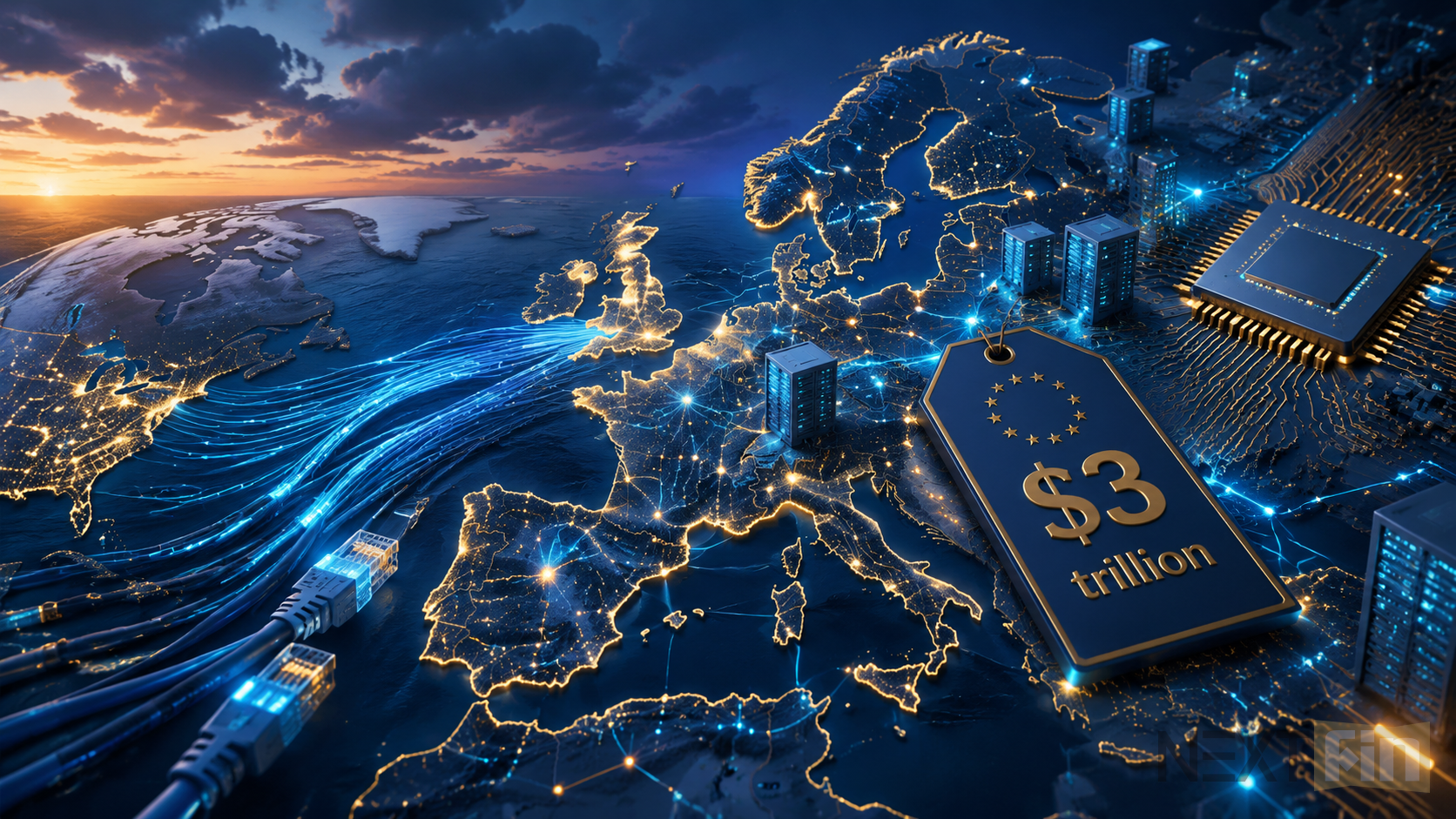Europe Faces a $3 Trillion Bill to Break Its Foreign Tech Dependence