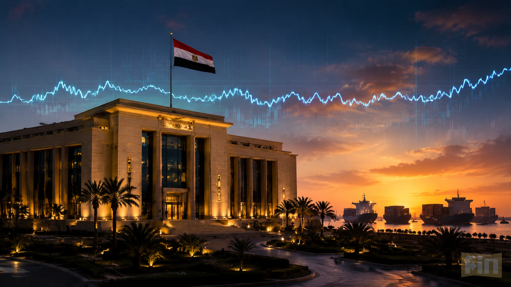 Egypt Holds Rates a Fourth Time With No End to Iran War in Sight