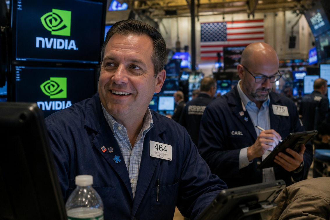 Nvidia Snaps 7-Day Losing Streak as Dow Notches Third Straight Win | US Market Close (Aug. 25)