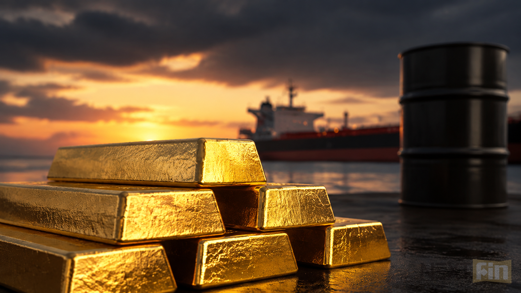 Gold Holds Five-Day Gain as Oil Drop Eases Inflation Concerns