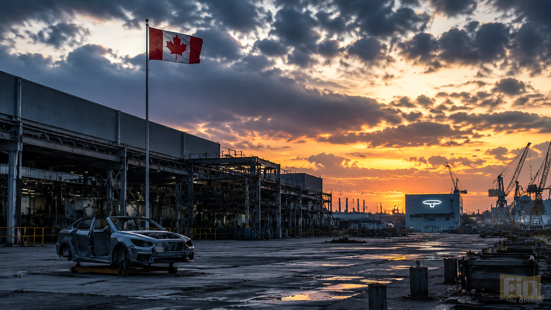 BYD Eyes Idled Stellantis Plant in Brampton as Trump Tariffs Bite Canada