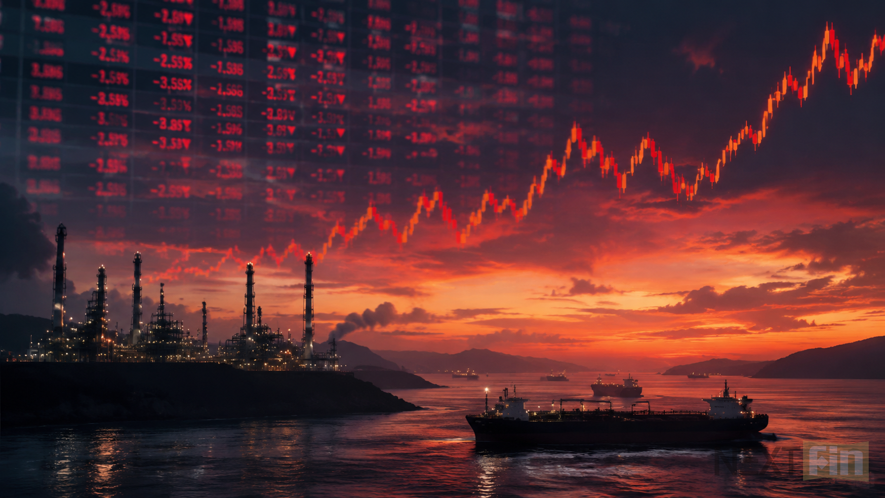 Asian Stocks Fall as Iran Flare-Up Lifts Oil Above $90