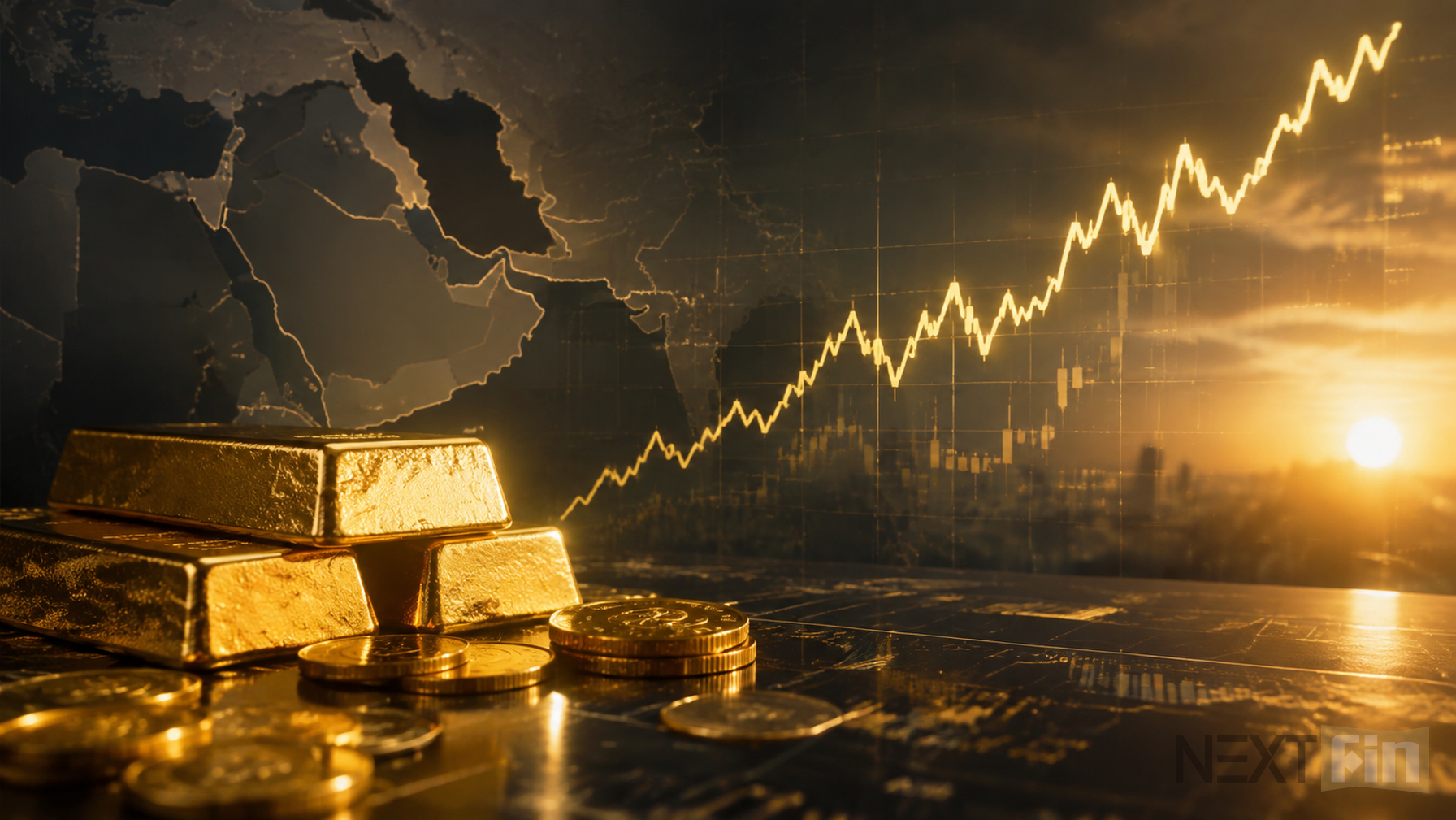 Gold Holds Gain as Trump's War Comments Ease Inflation Jitters