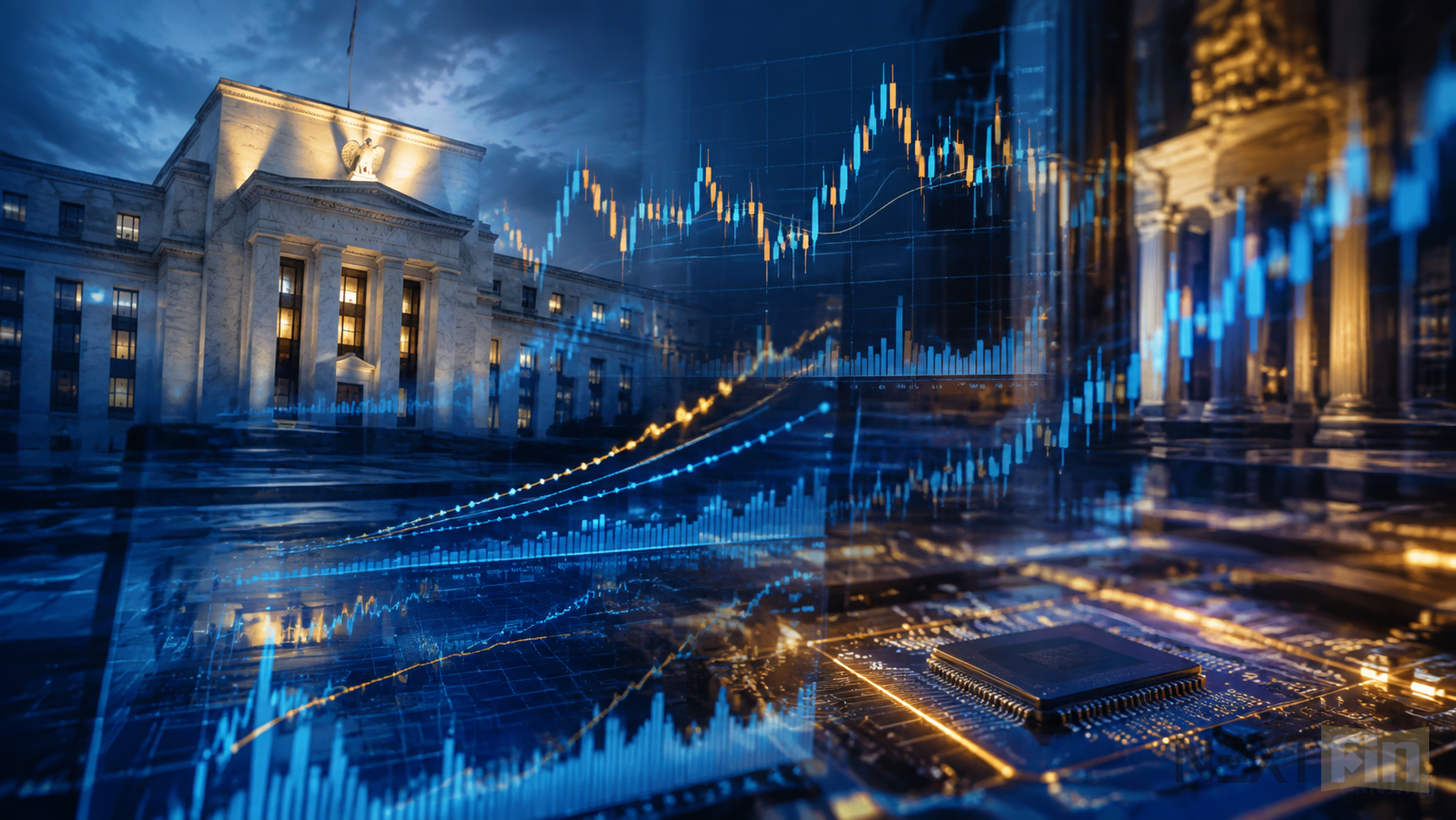 US Stock Futures Rise as Traders Parse Fedspeak, Earnings