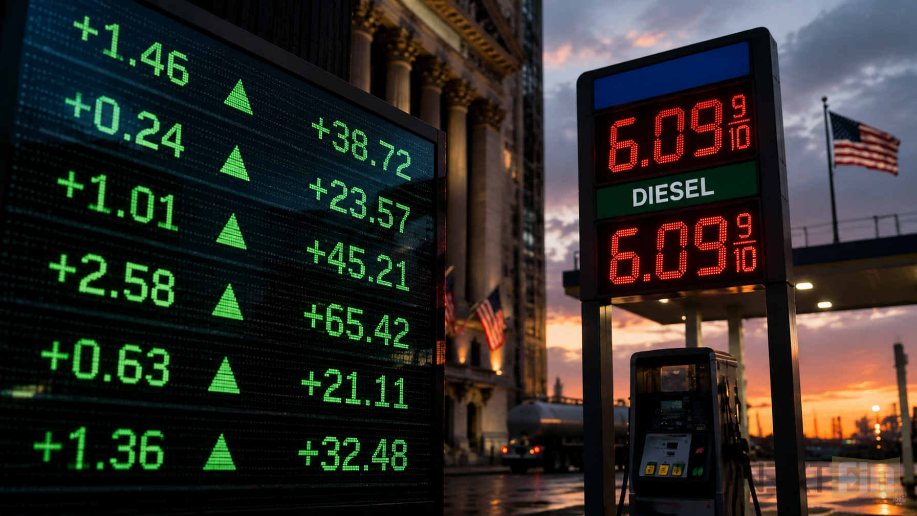 Stocks Steady Ahead of Jobs Report as US Retail Diesel Hits Record High